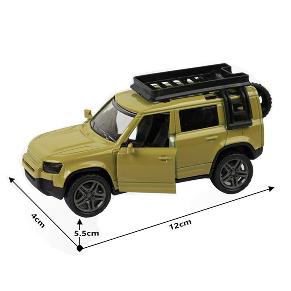 Tian Du - 1:32 Land Rover Alloy Pull Back Car Can Open the Door Assorted 1Pc