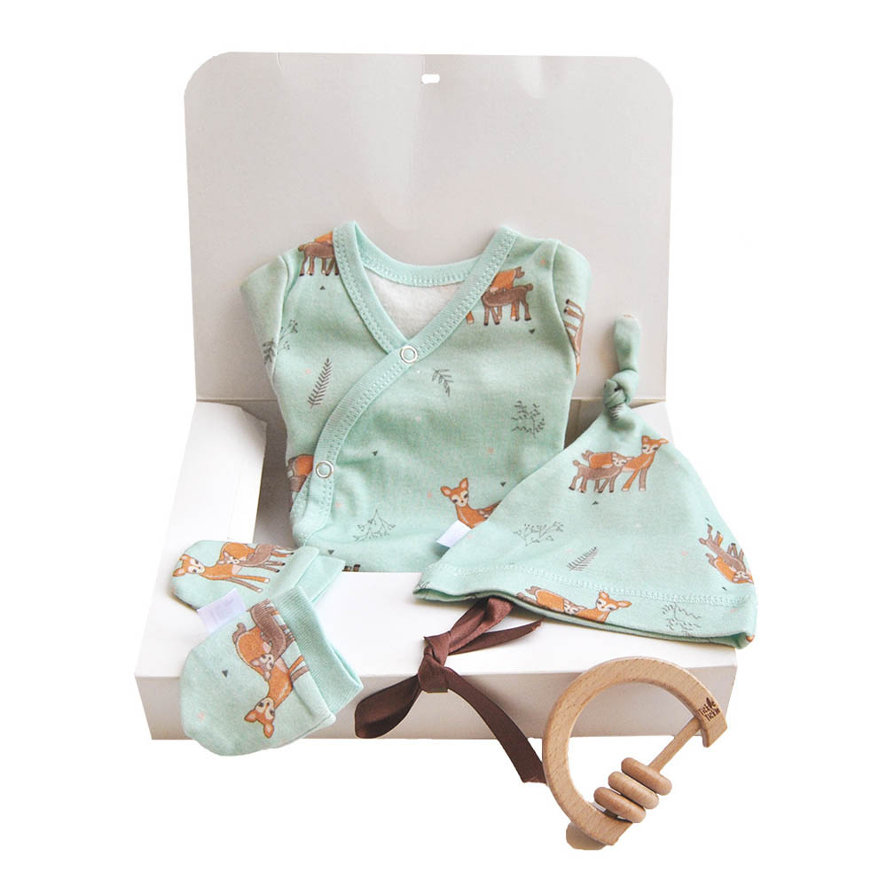Tickle Tickle - Dasher Organic Newborn Gift Set