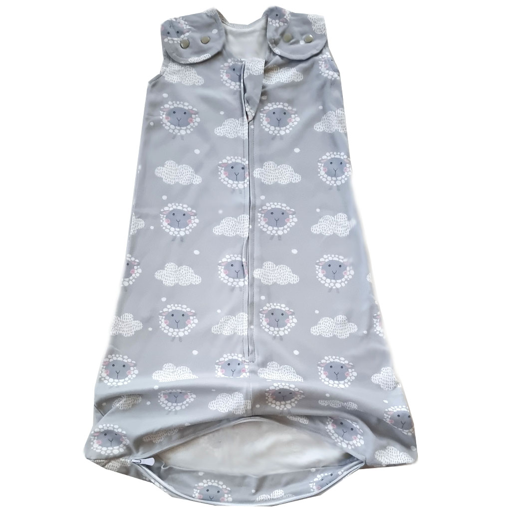 Tickle Tickle - Nap a Lil Organic Cotton Sleeping Bag - Cuddly Lamb - 3Months - 3Years