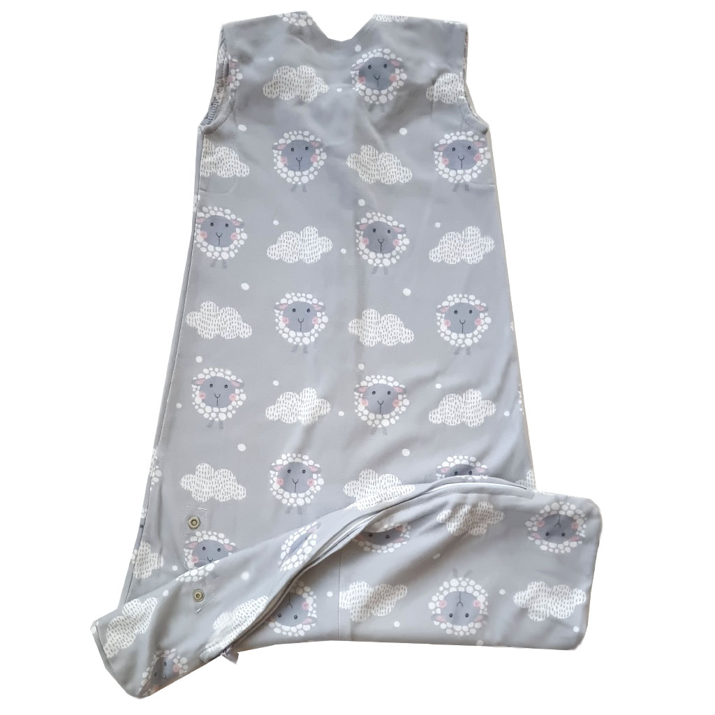 Tickle Tickle - Nap a Lil Organic Cotton Sleeping Bag - Cuddly Lamb - 3Months - 3Years