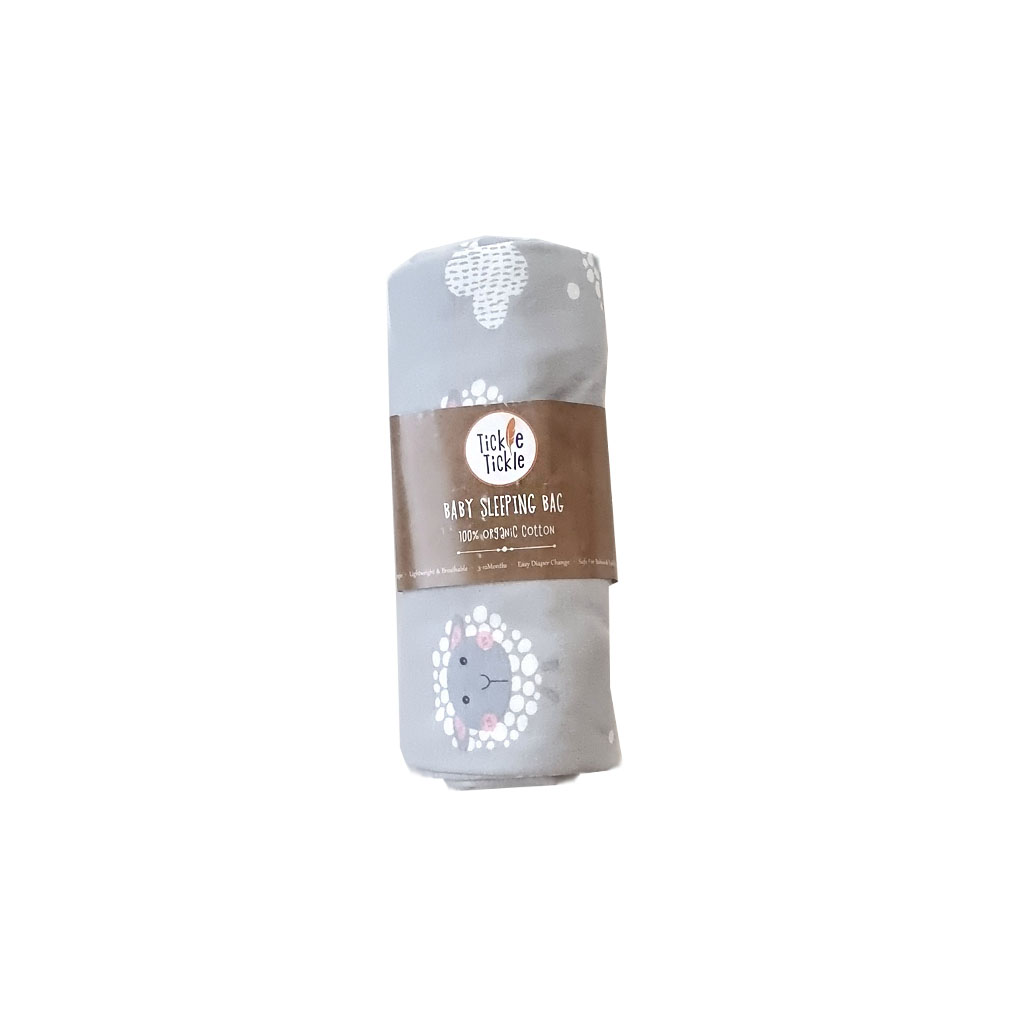 Tickle Tickle - Nap a Lil Organic Cotton Sleeping Bag - Cuddly Lamb - 3Months - 3Years