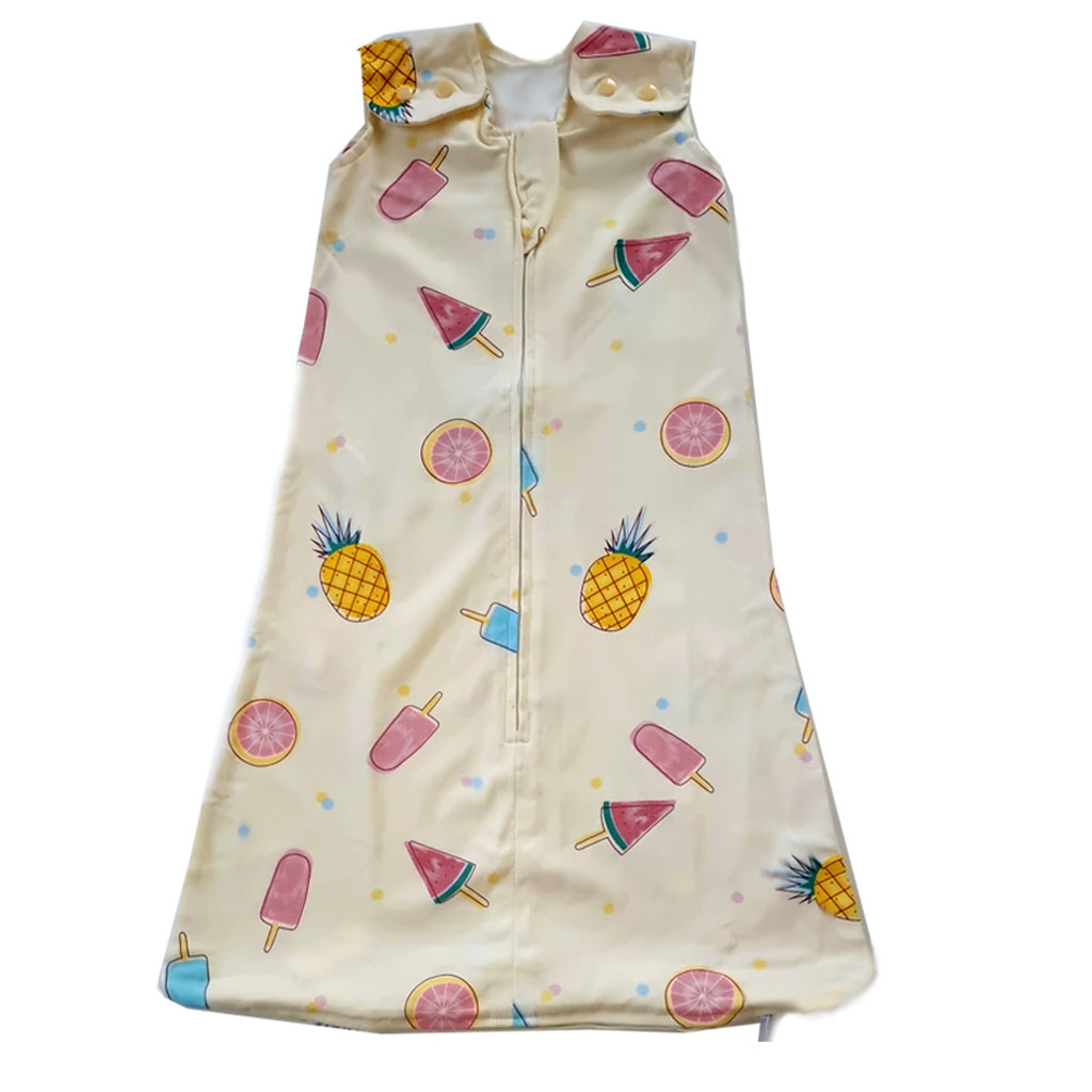 Tickle Tickle - Nap a Lil Organic Cotton Sleeping Bag - Pina Colada - 3Months - 3Years