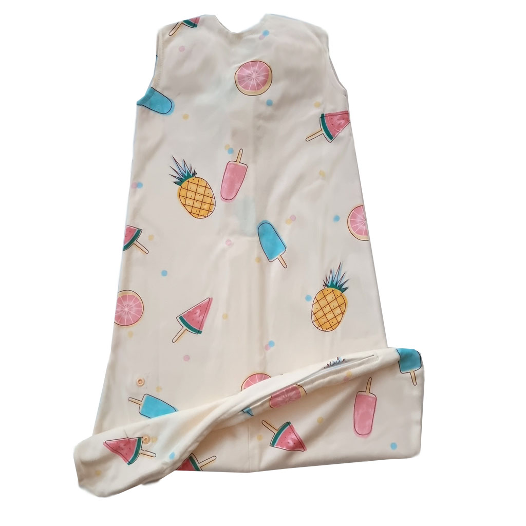 Tickle Tickle - Nap a Lil Organic Cotton Sleeping Bag - Pina Colada - 3Months - 3Years