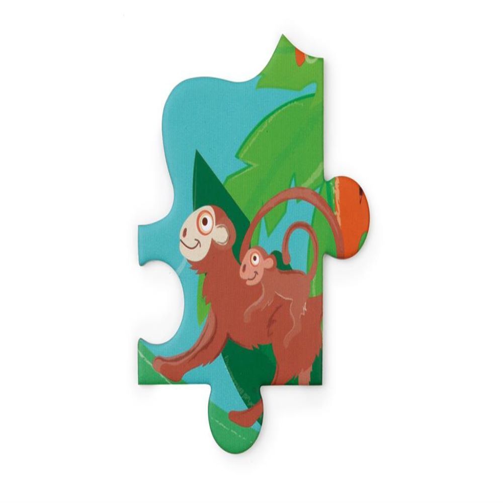 Scratch Europe - Tiger Contour Puzzle - 58Pcs