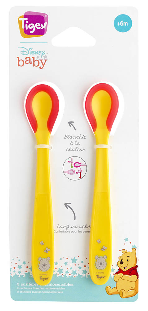 Tigex - 2 Heat Sensitive Spoons Winnie