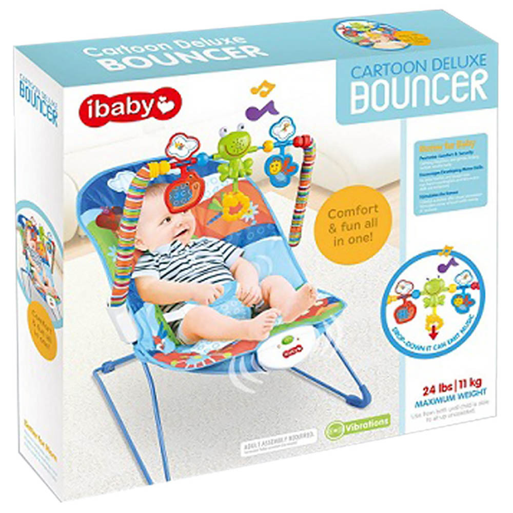 Tiibaby - Cartoon Deluxe Bouncer