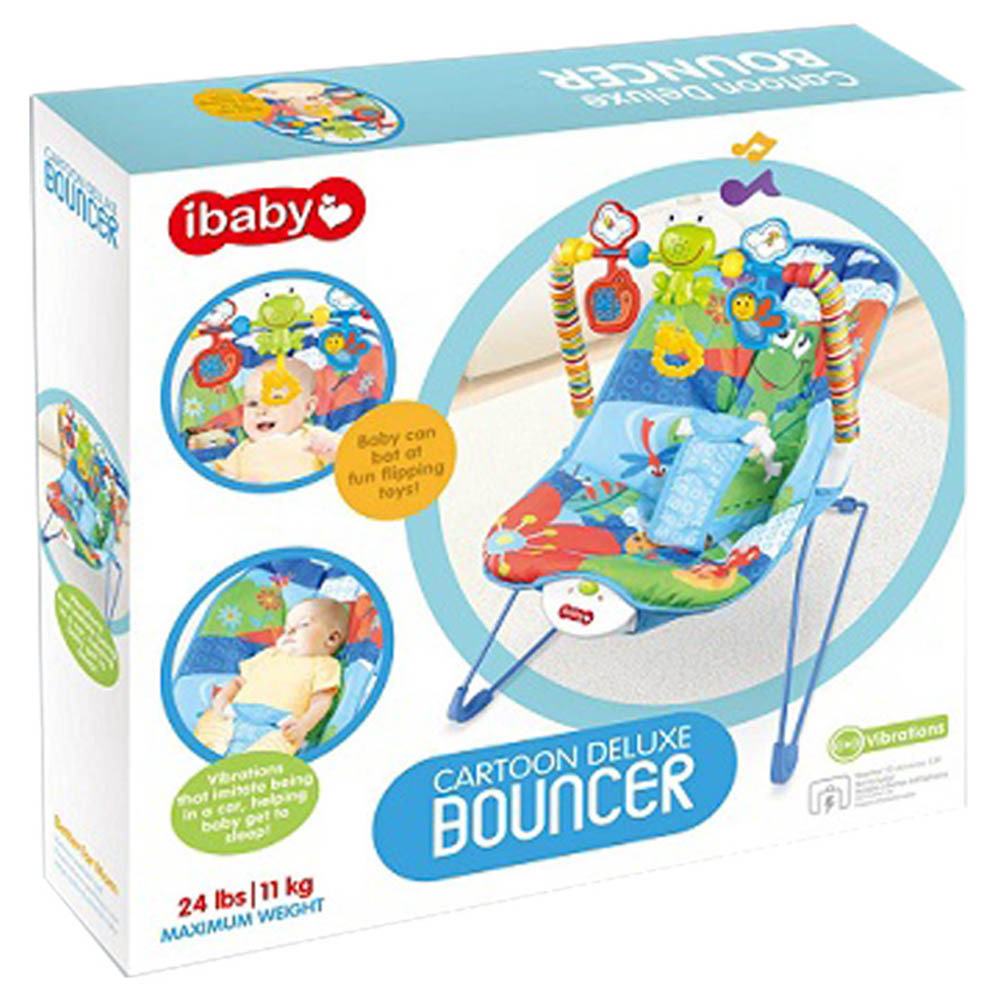 Tiibaby - Cartoon Deluxe Bouncer