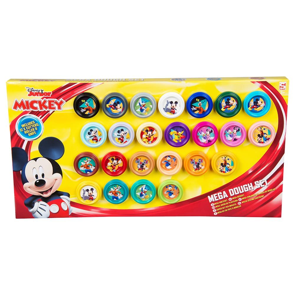 Sambro - Disney Mickey Mega Dough 24pc-Set