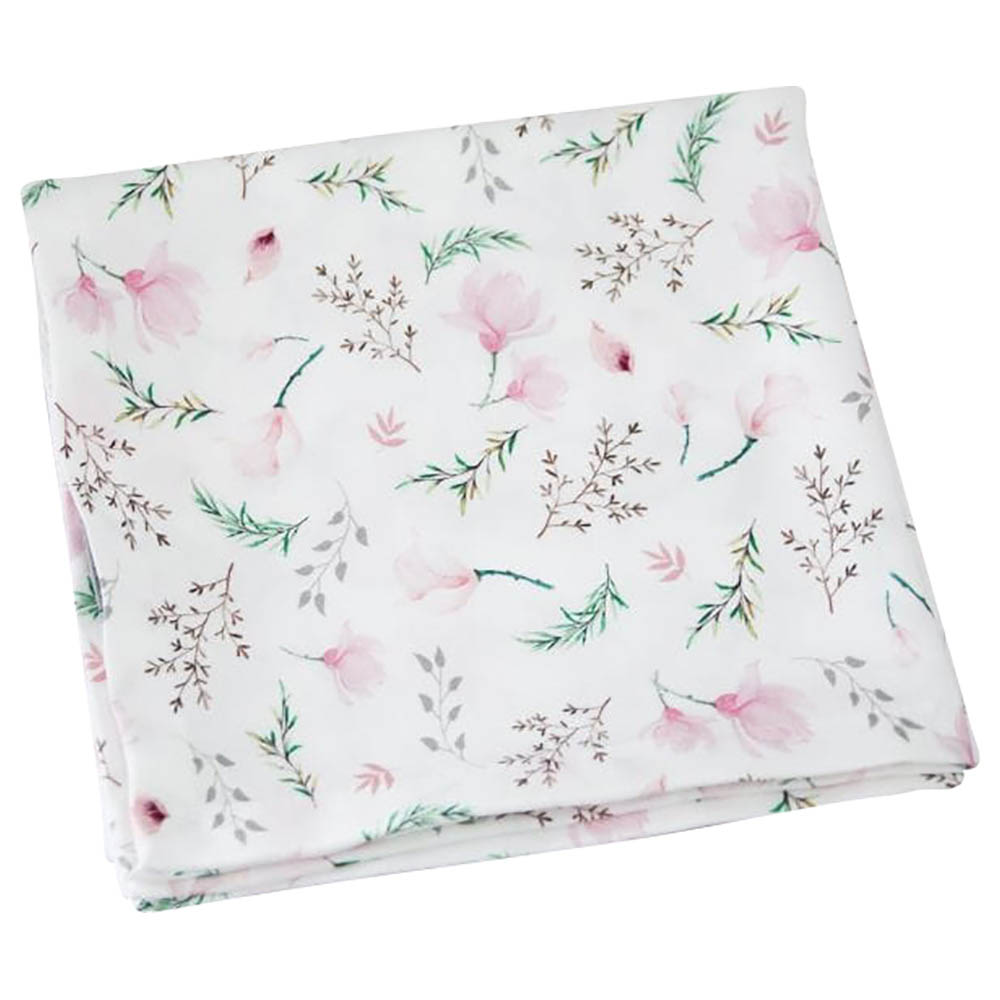 Tiny Star - Bamboo Swaddle Floral - Pink