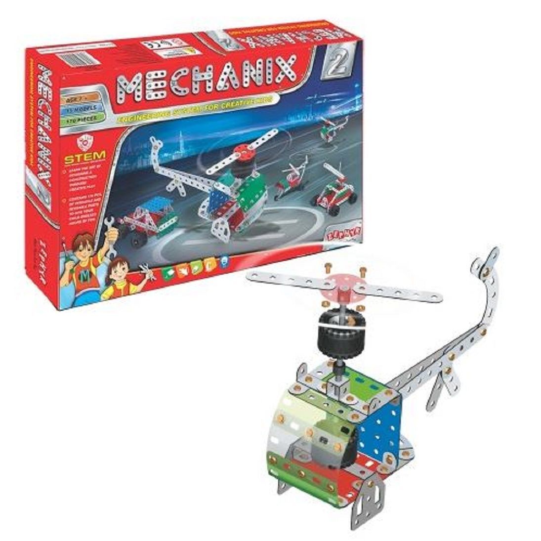 Mechanix - 170 Parts & 15 Models Engineering