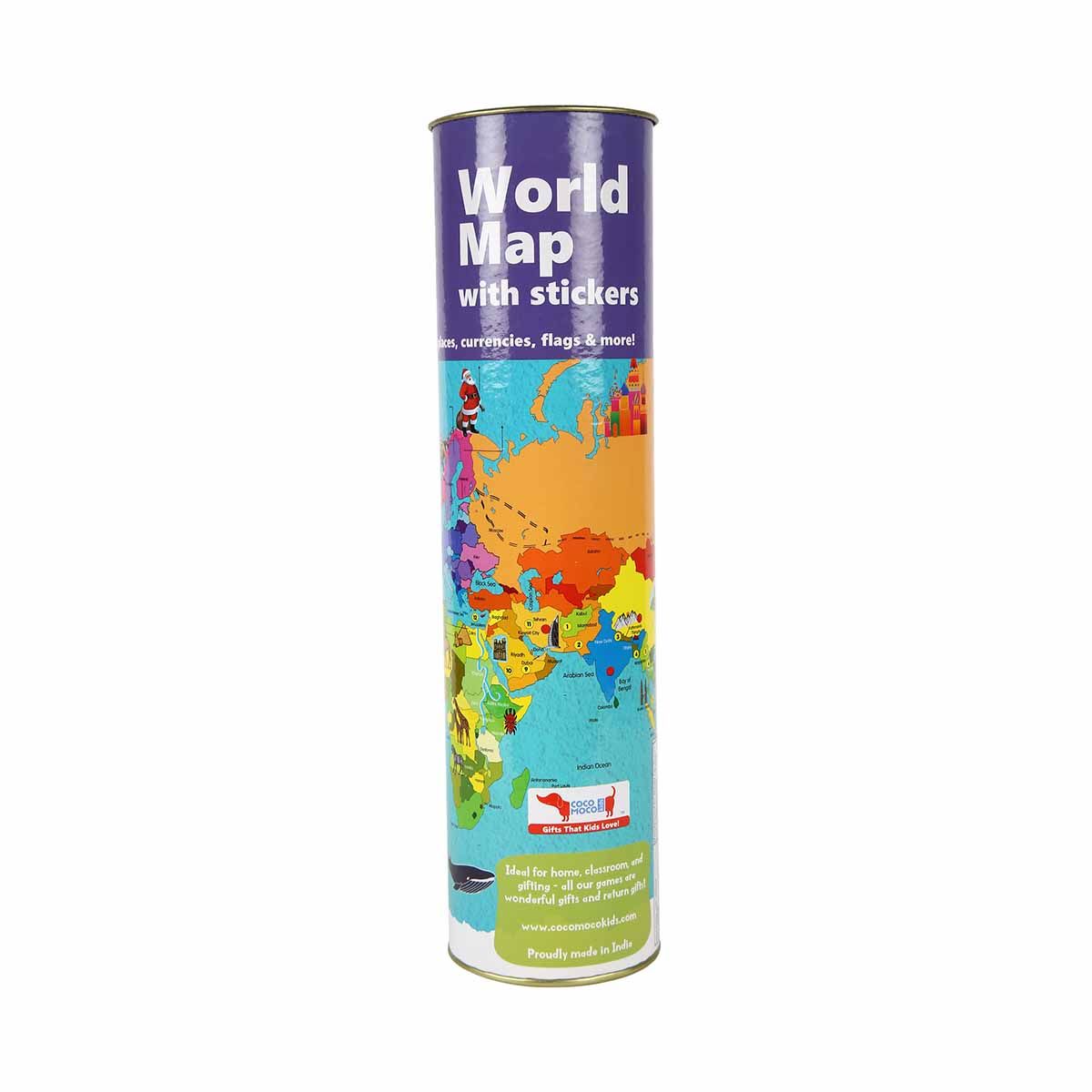 Cocomoco kids - Interactive World Map Kit