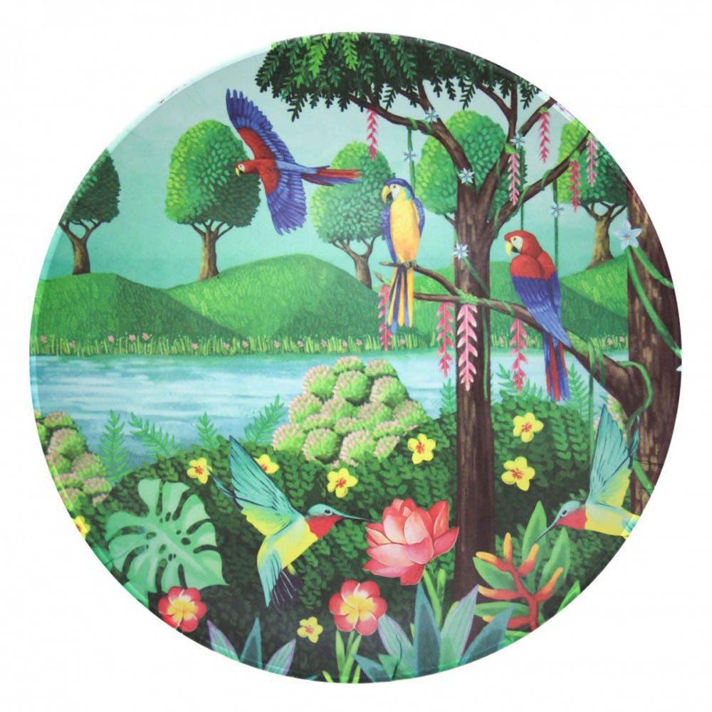 Tommy Lise - Eco Friendly Bamboo Plate For 3 Years And Above - Bird Paradise