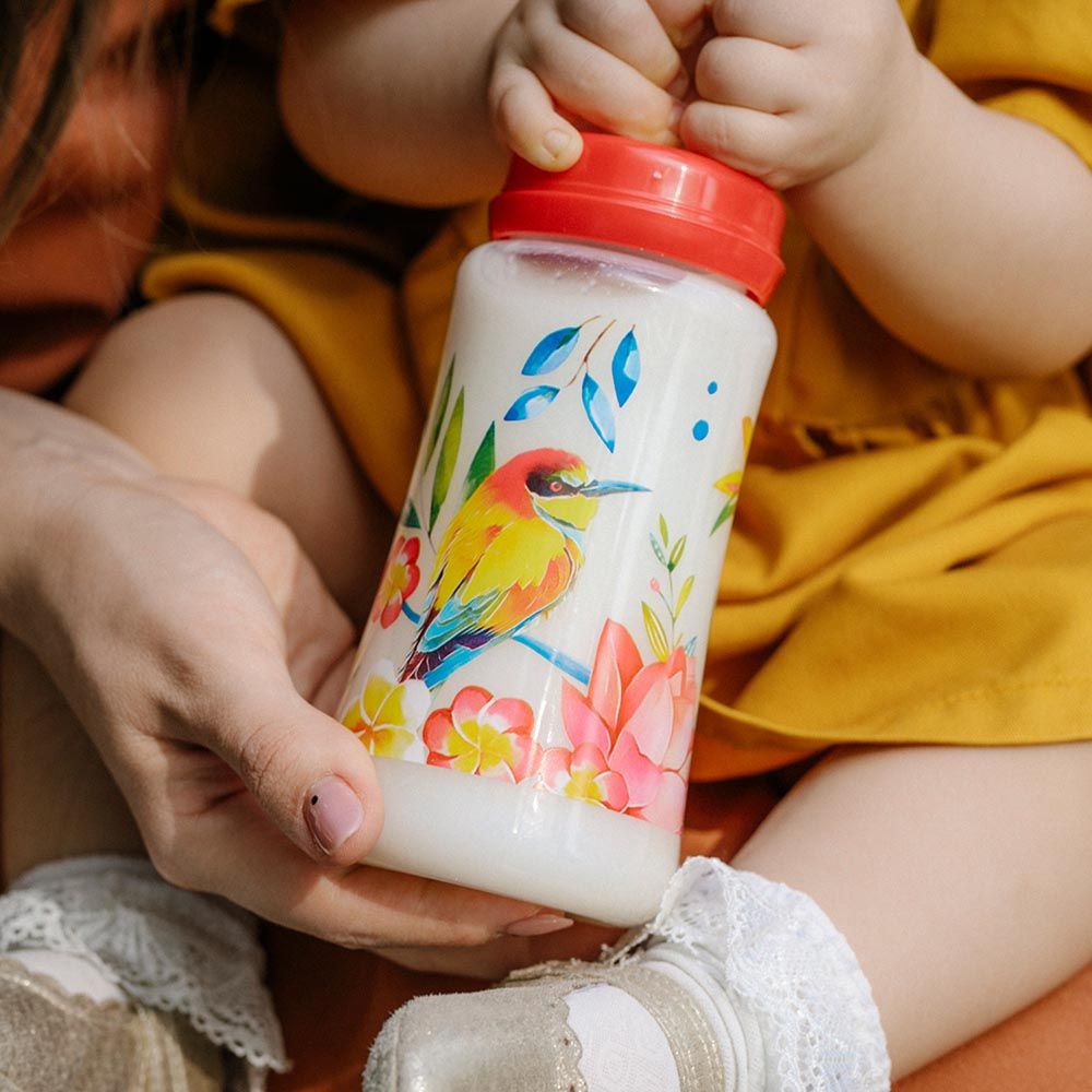 Tommy Lise - Wide Neck Baby Feeding Bottle-Blooming Day - 250ml