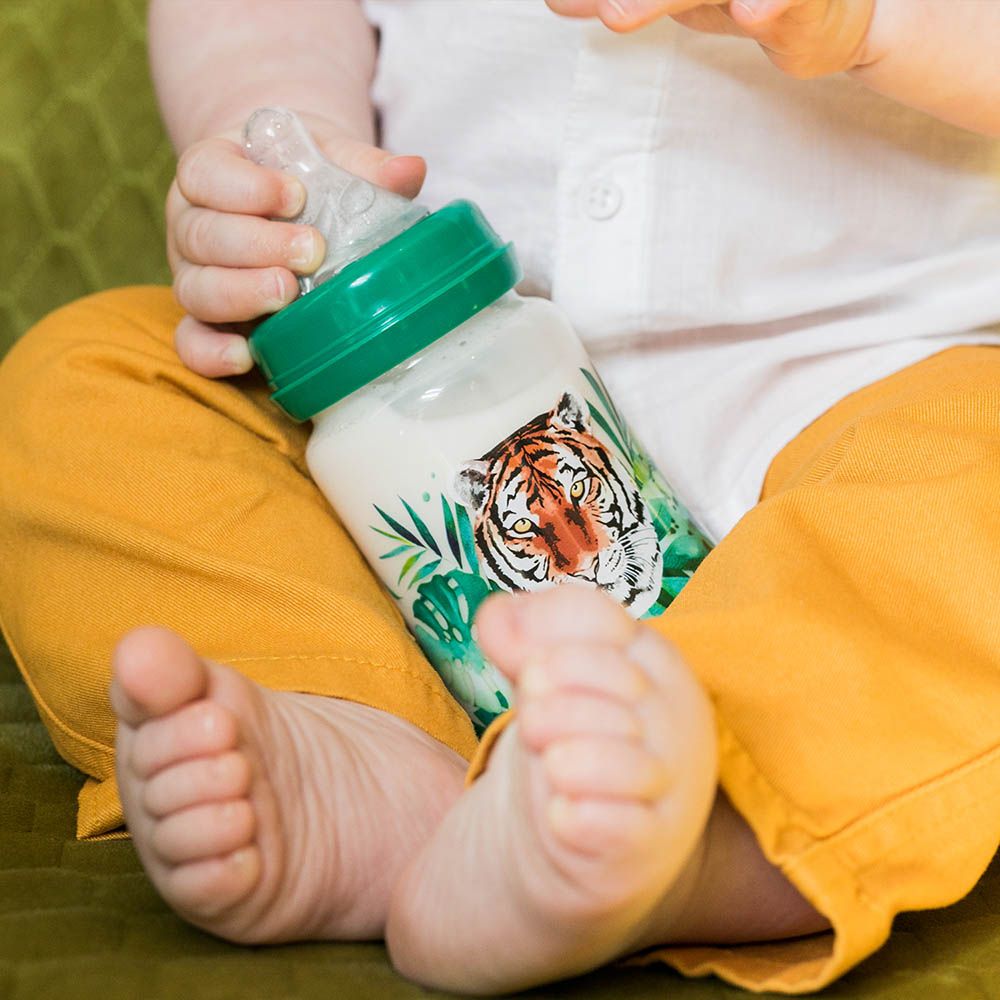 Tommy Lise - Wide Neck Baby Feeding Bottle (3 - 6 Months) - Wild & Free - 250ml