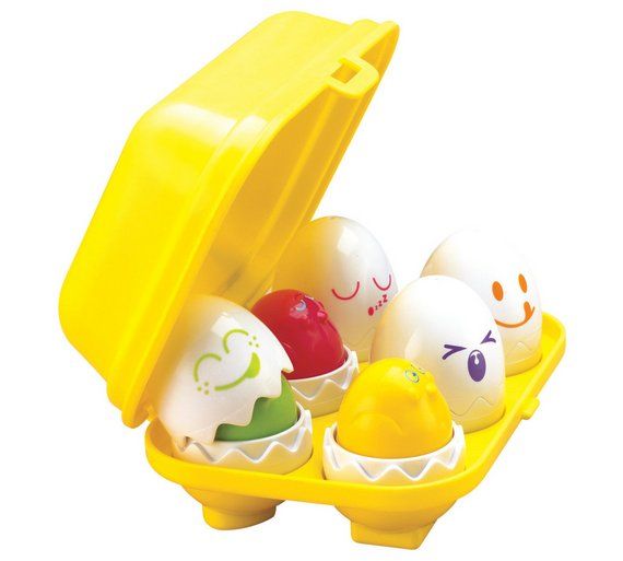 Tomy Toomies Hide & Squeak Eggs Toy
