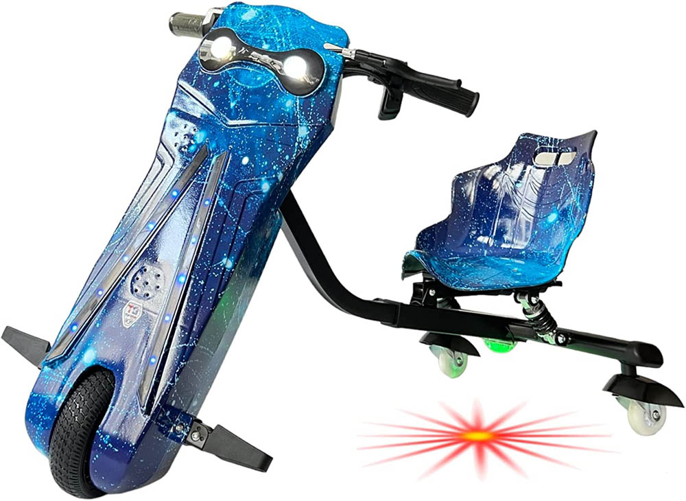Top Gear - Drifting Scooter TG 36 3 Wheel Electric Scooter - Blue 2