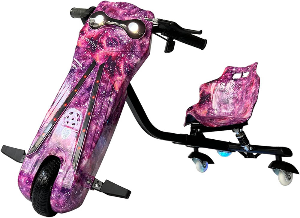 Top Gear - Drifting Scooter TG 36 3 Wheel Electric Scooter - Purple