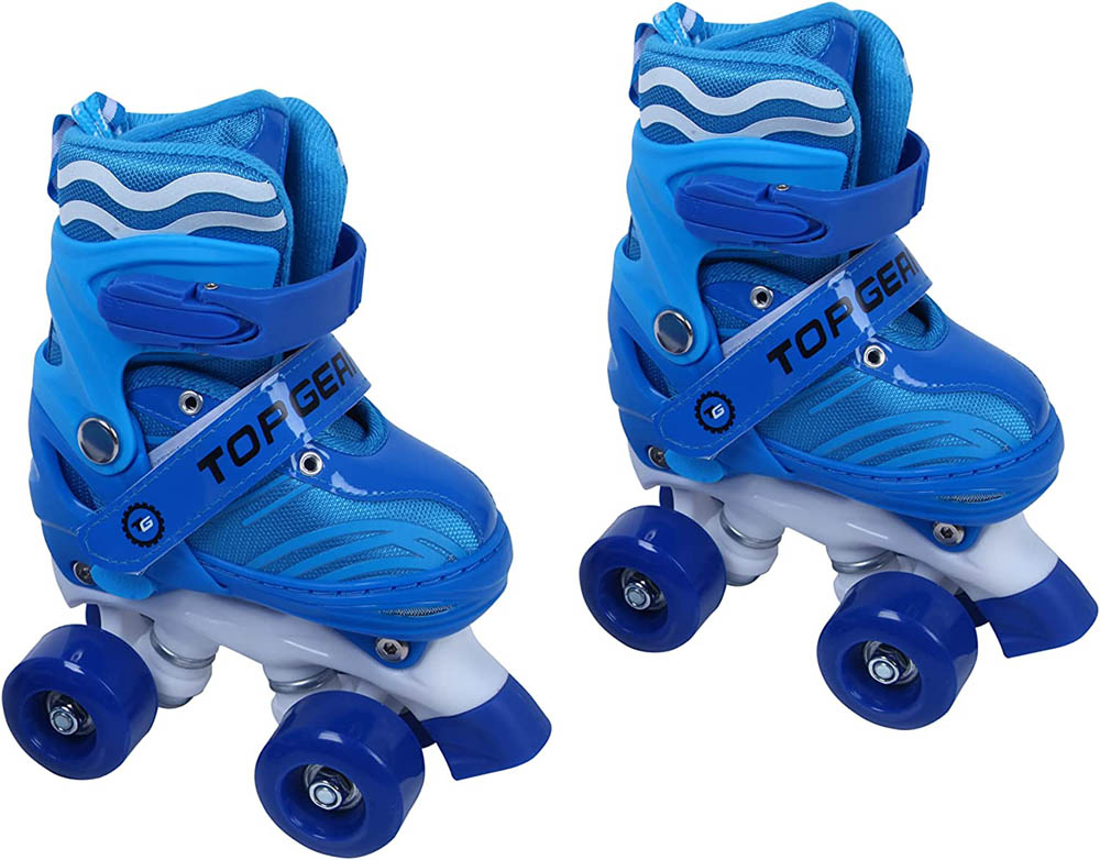 Top Gear - Roller Skates Shoes TG 9008 Adjustable for Kids - Blue