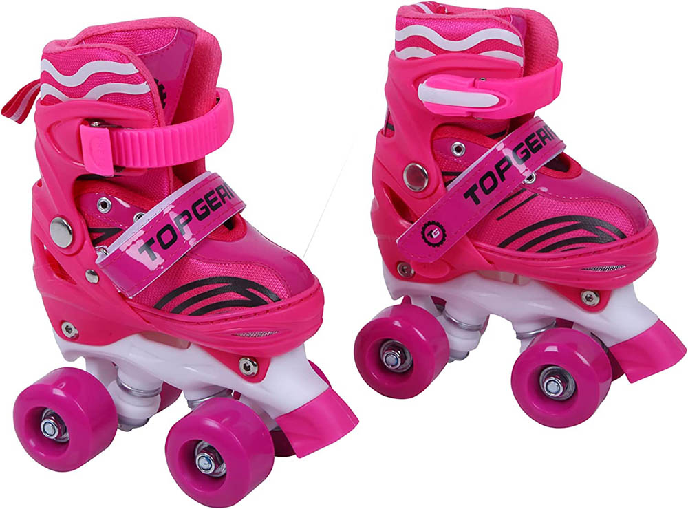 Top Gear - Roller Skates Shoes TG 9008 Adjustable for Kids - Pink