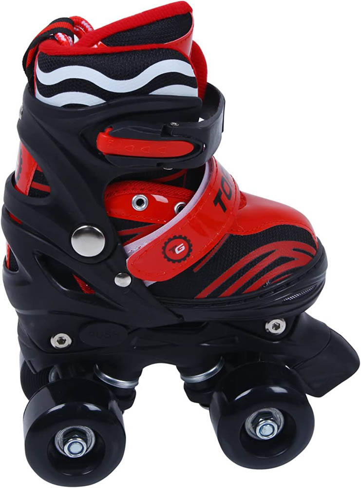 Top Gear - Roller Skates Shoes TG 9008 Adjustable for Kids - Red