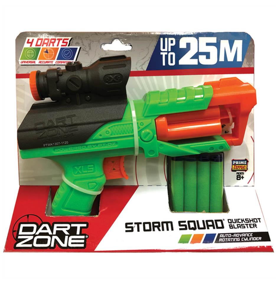 Toypro - Dart Zone-Storm Squad Quickshot Blaster