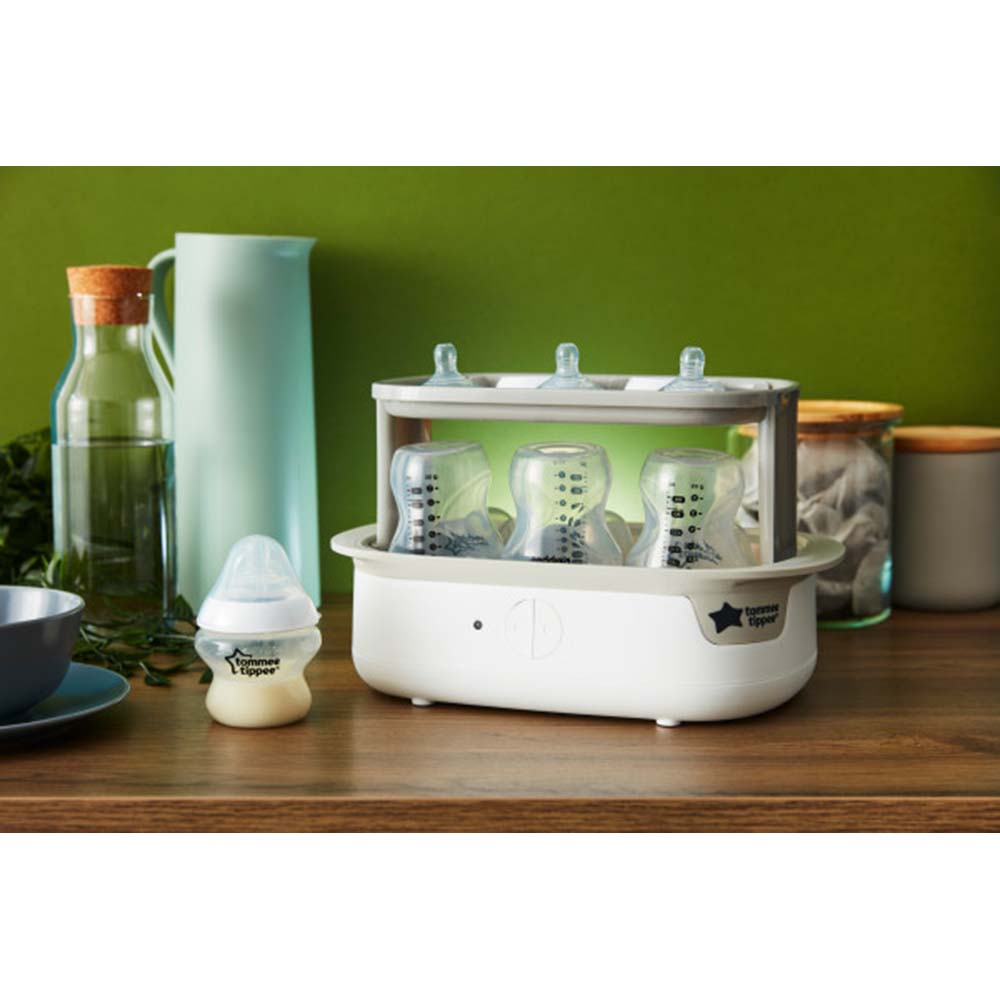 Tommee Tippee - Advanced Steam Electric Steriliser for Baby Bottles - White