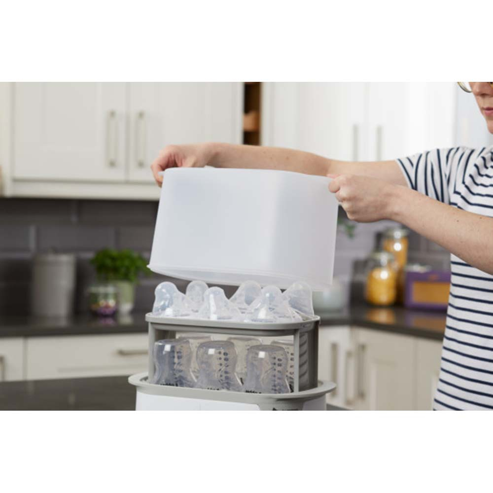 Tommee Tippee - Advanced Steam Electric Steriliser for Baby Bottles - White