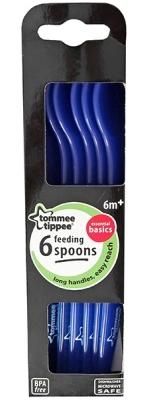Tommee Tippee Essentials 6x Feeding - Blue