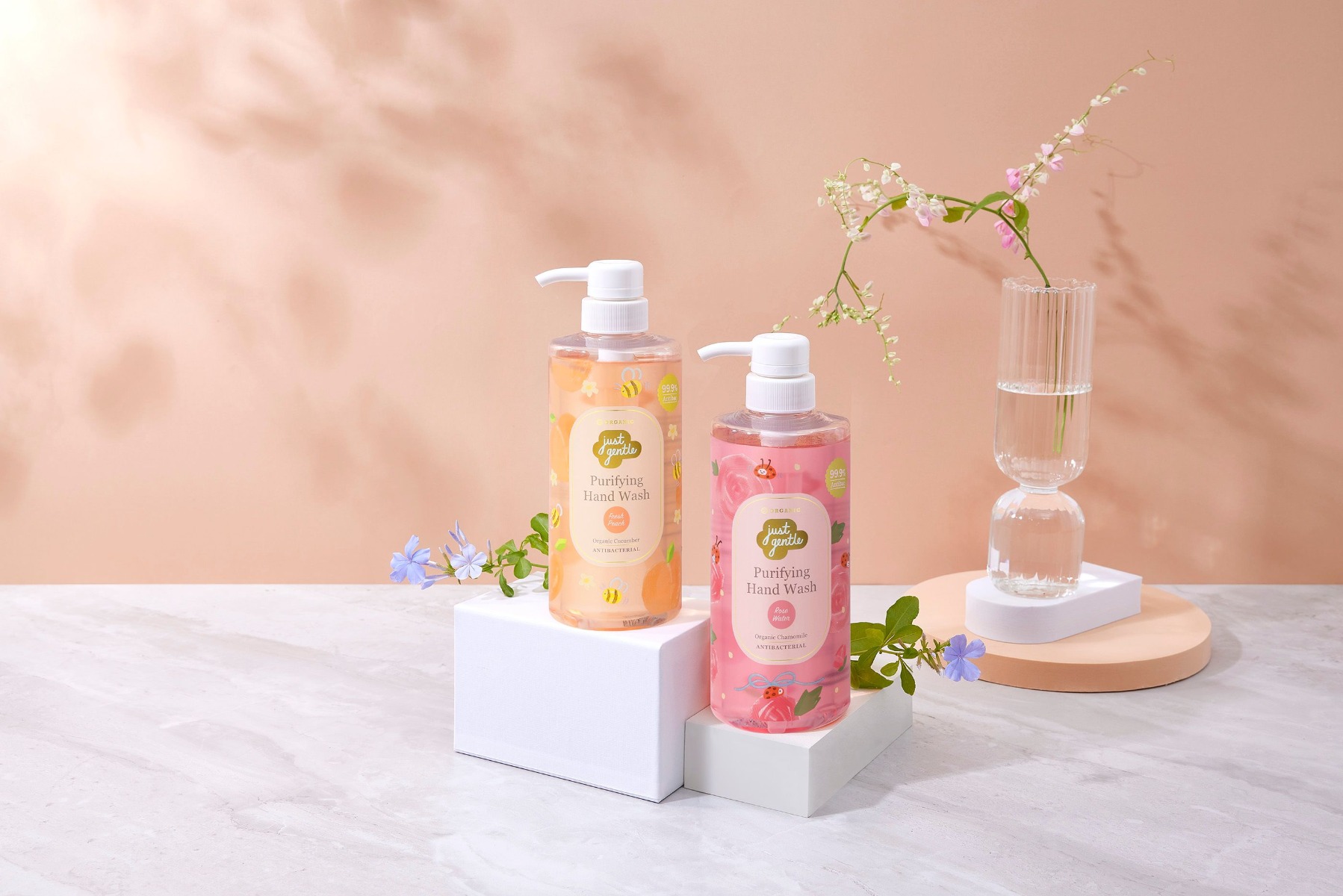 Just Gentle - Purifying Hand Wash - Rose Water