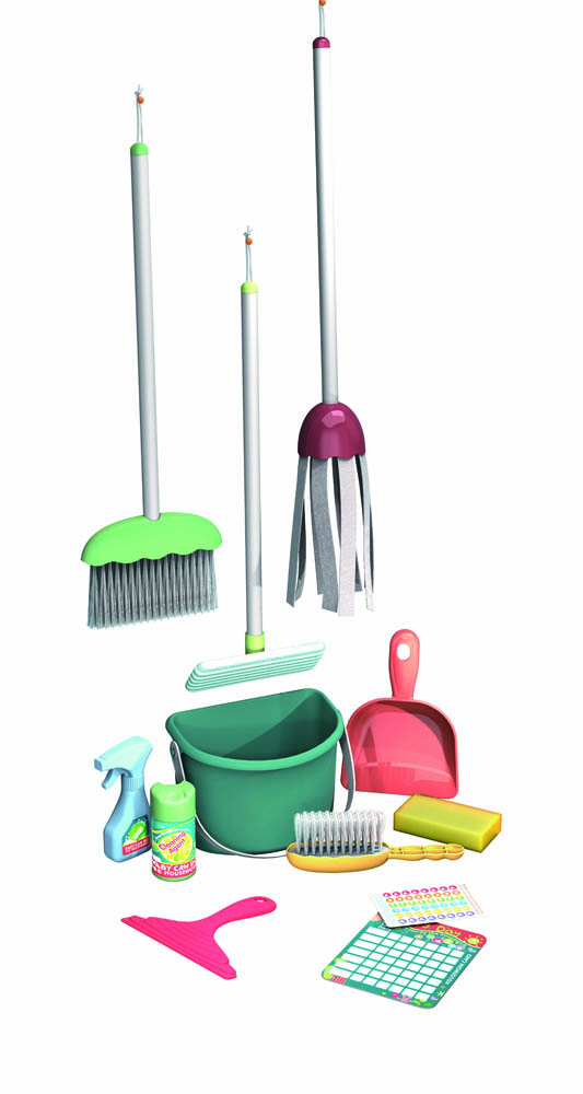 TTC - Little Dustman Cleaning Playset