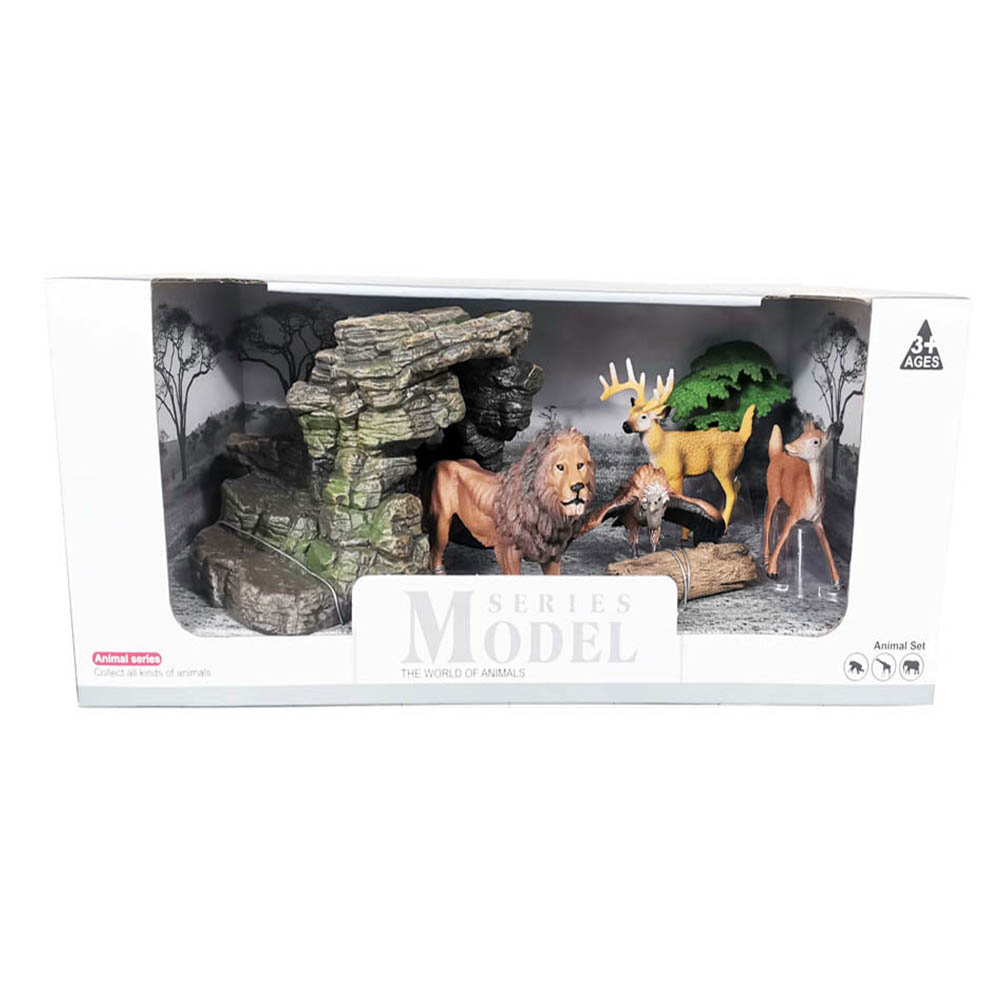 TTC - Model Series Animal Figure Mix 4pcs/set Asstd.