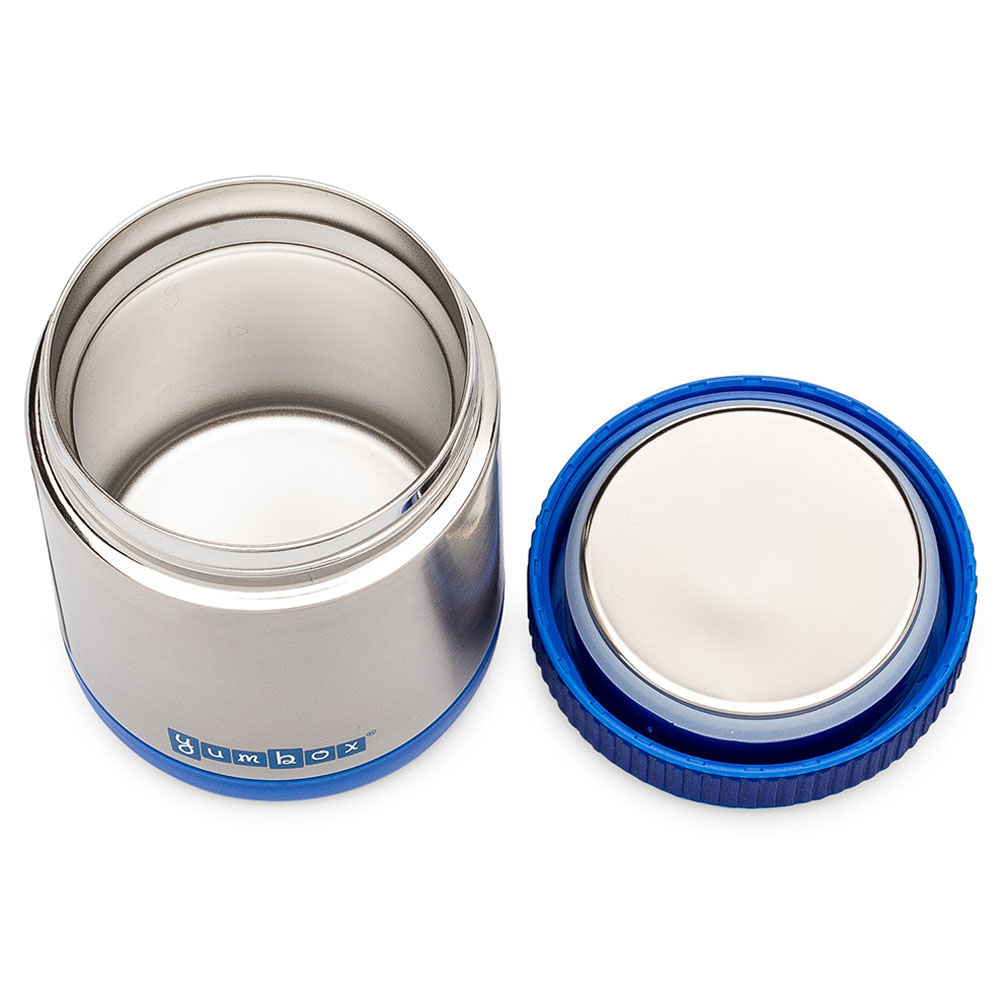 Yumbox - Thermal Jar Neptune Blue - spoon combo