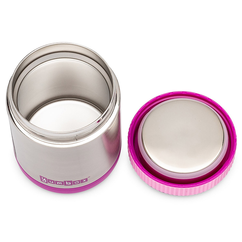 Yumbox - Thermal Jar Bijoux Purple - spoon combo