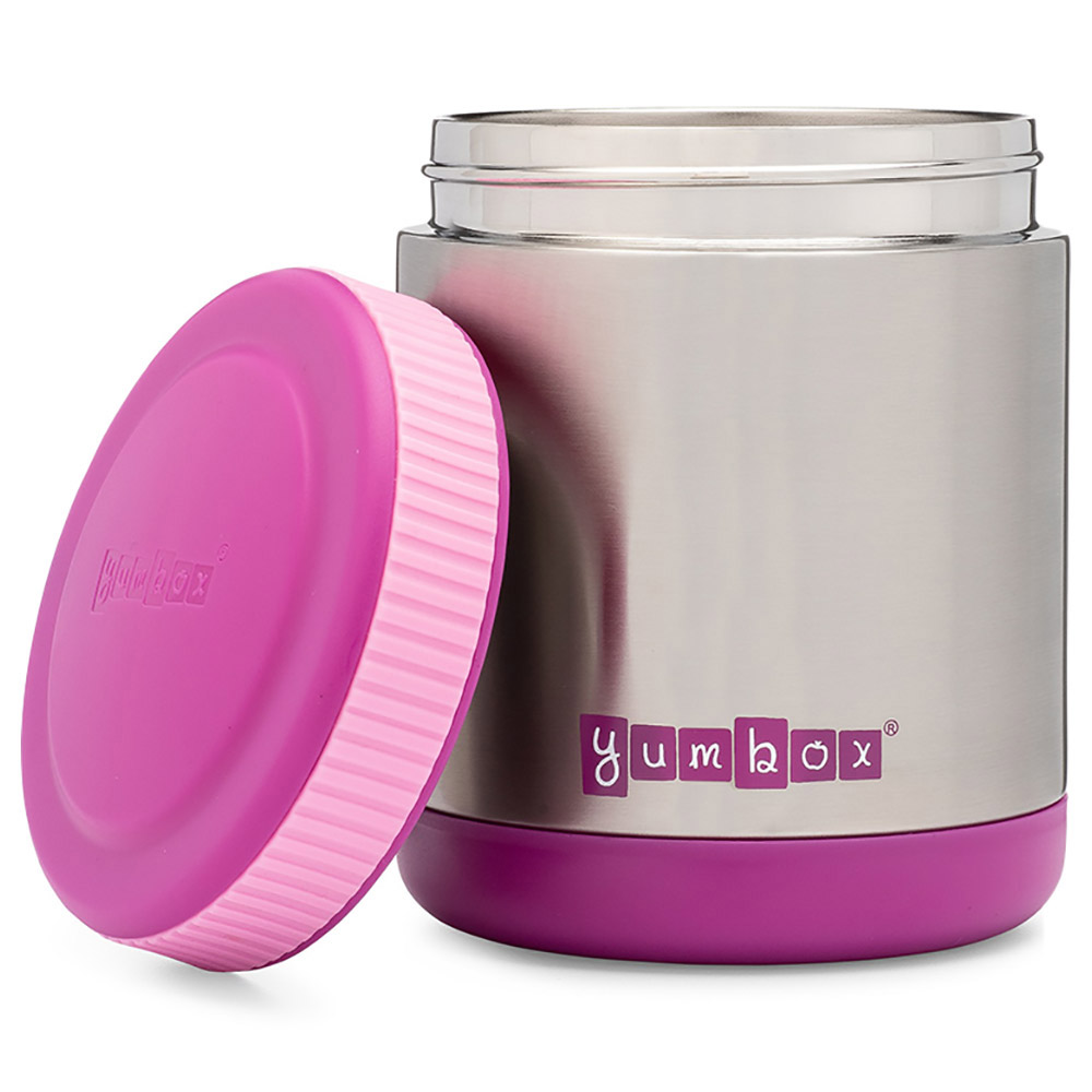 Yumbox - Thermal Jar Bijoux Purple - spoon combo