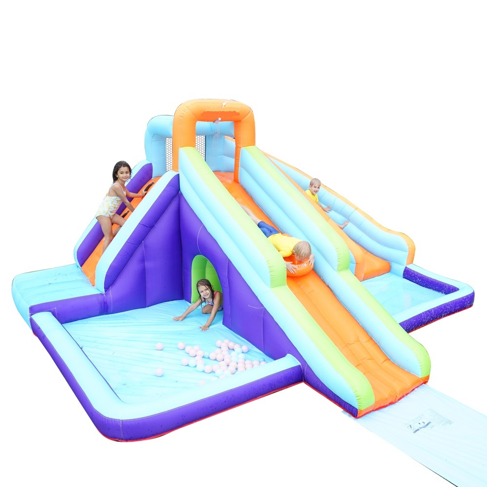 Myts - Summer Fun Water Bouncer Inflatable With Water Slide