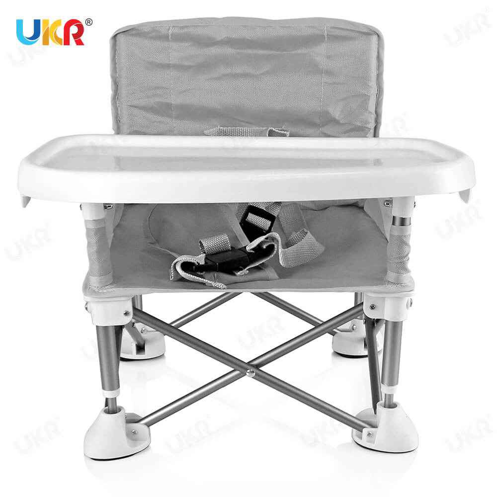 UKR - Baby Chair Folable With Bag - Gray