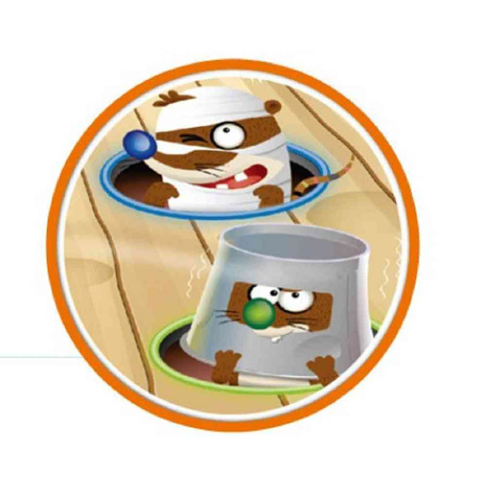 UKR - Bop Moles Playmat - Brown