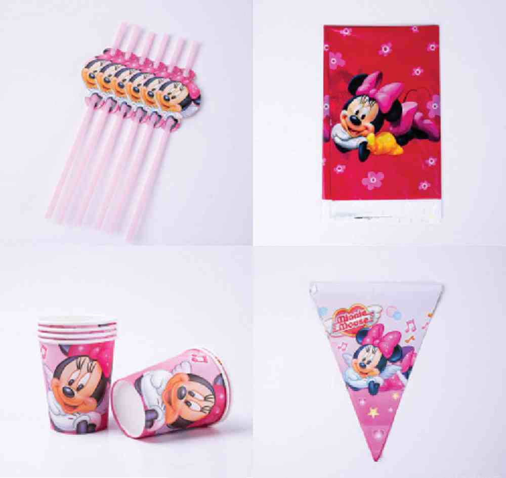UKR - Minnie Mouse Party Set - Pink