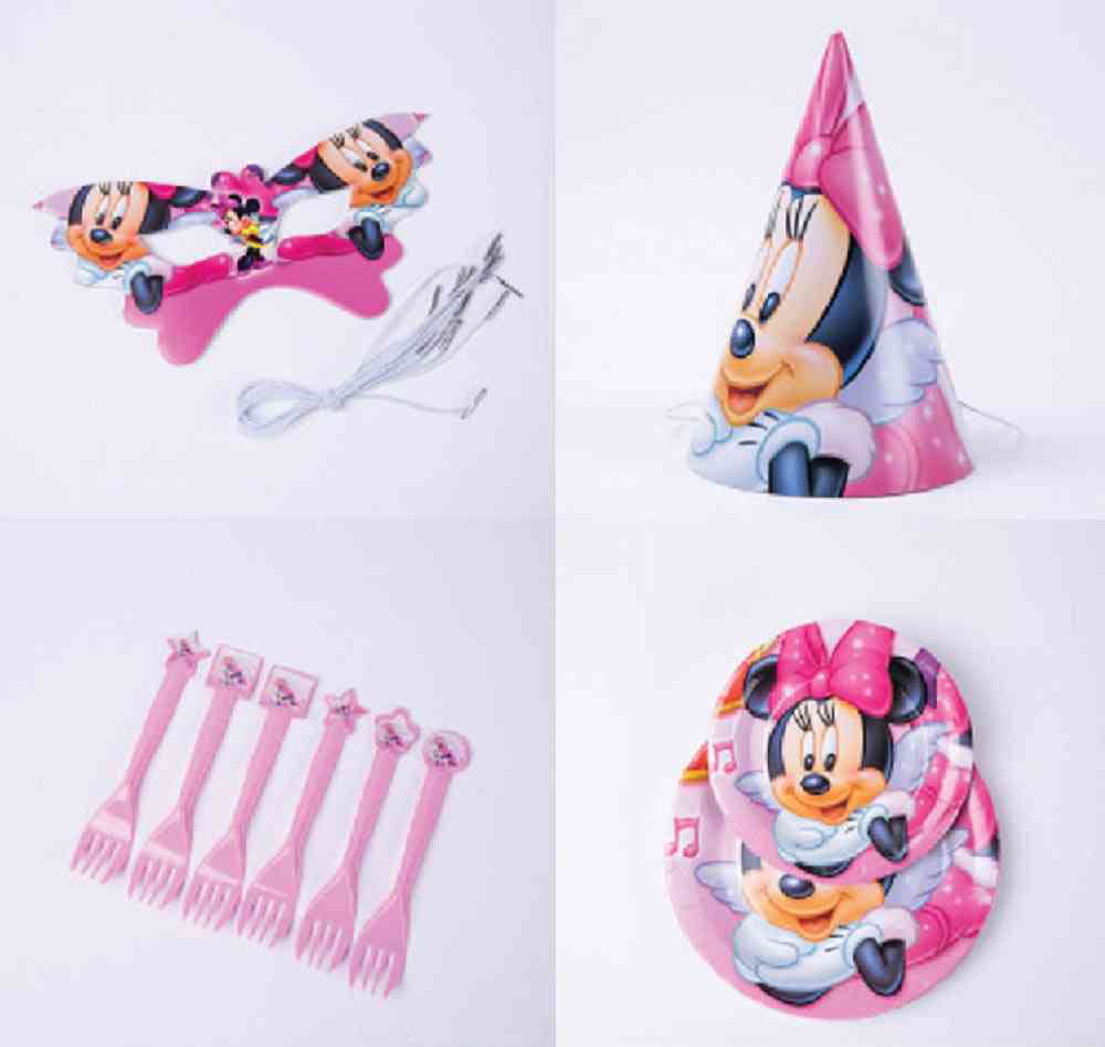UKR - Minnie Mouse Party Set - Pink