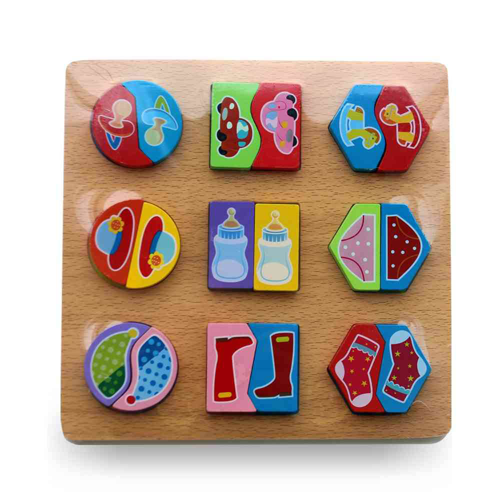 UKR - Paired Shape Puzzle Baby