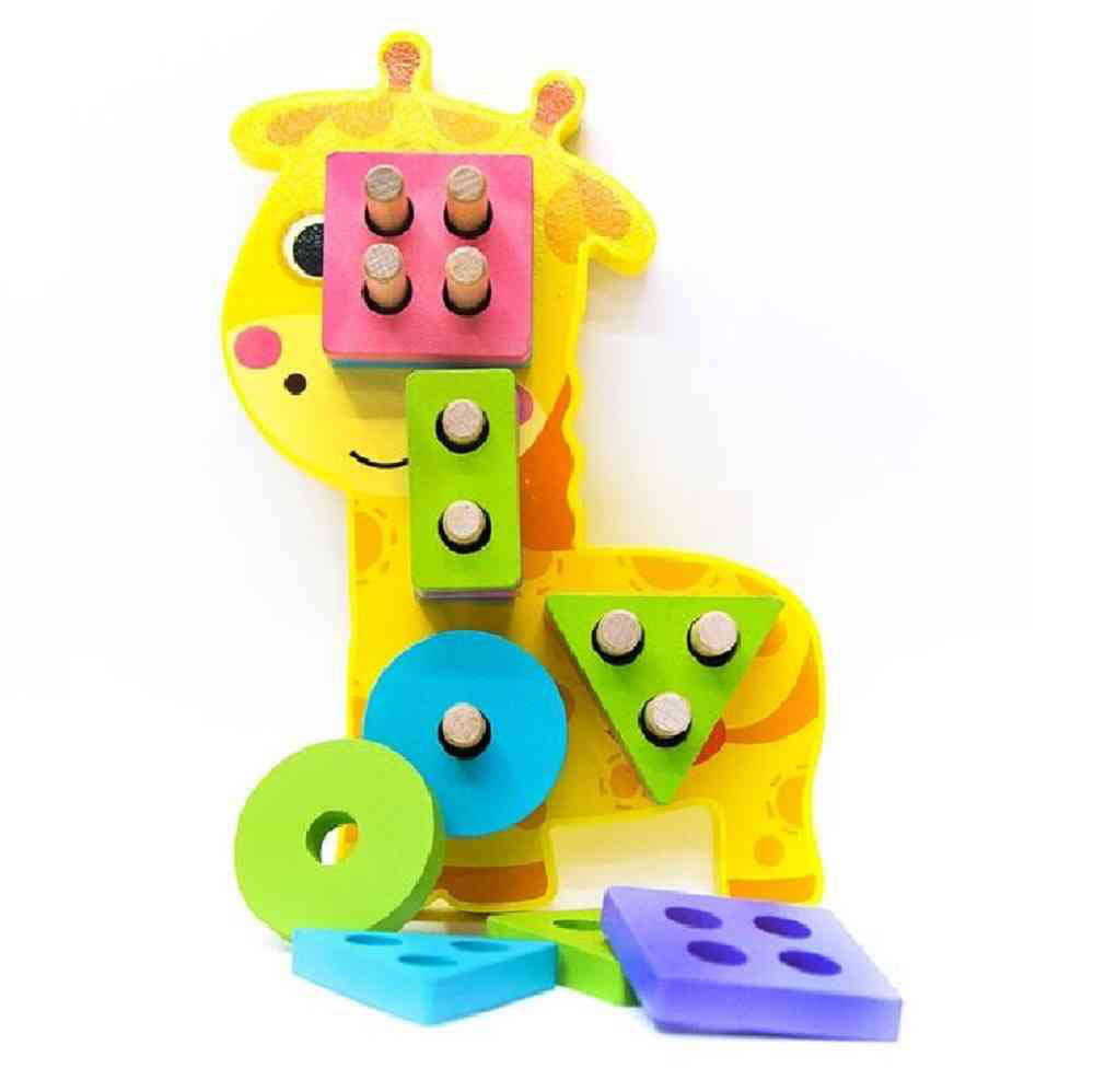UKR - Sorting Shapes Puzzle Giraffe