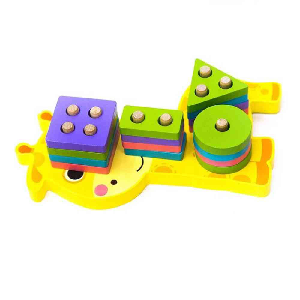UKR - Sorting Shapes Puzzle Giraffe