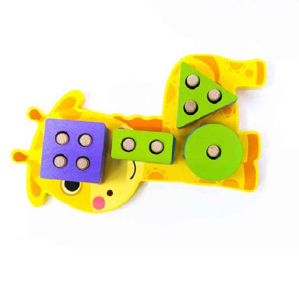 UKR - Sorting Shapes Puzzle Giraffe