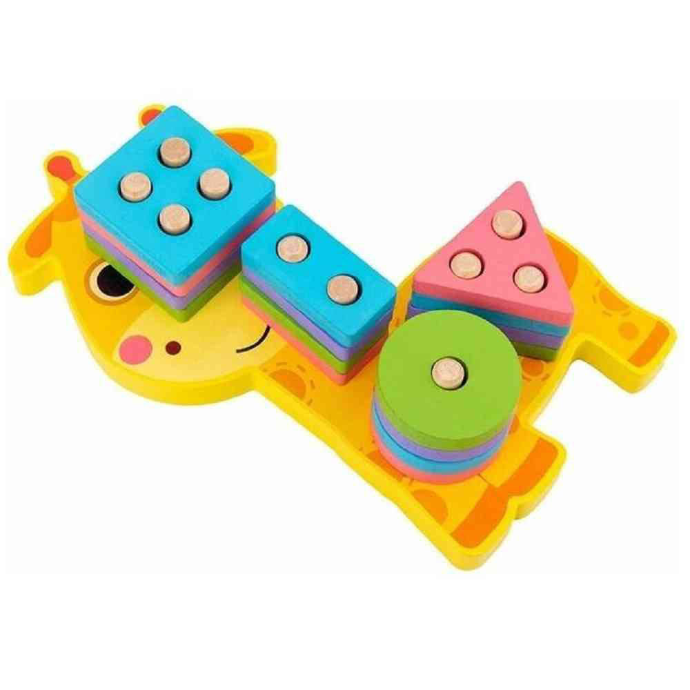 UKR - Sorting Shapes Puzzle Giraffe