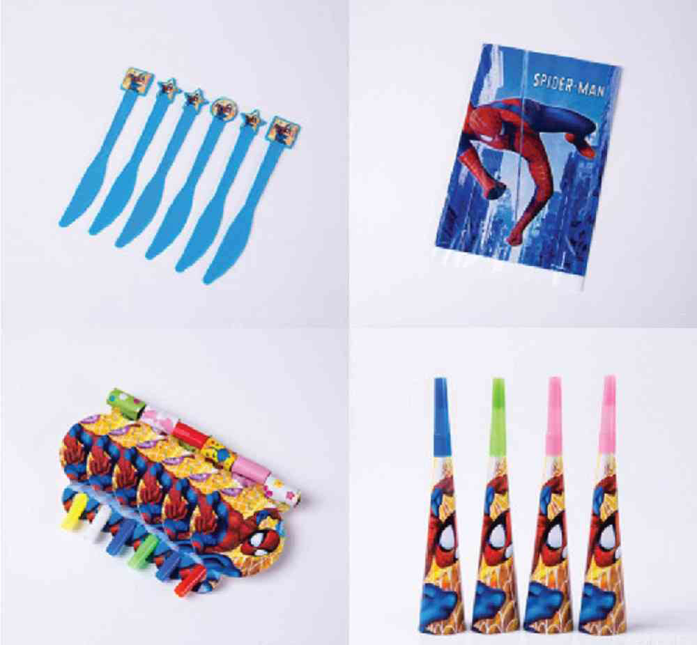 UKR - Spider Man Party Set - Blue