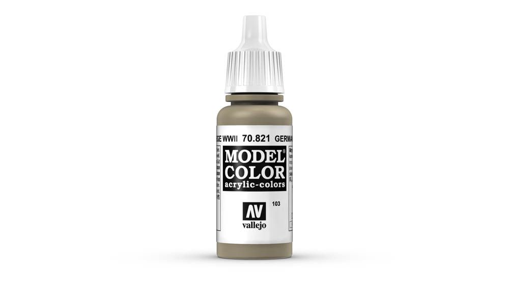 Vallejo Color Paint 17ml - German Camouflage Beige WWII