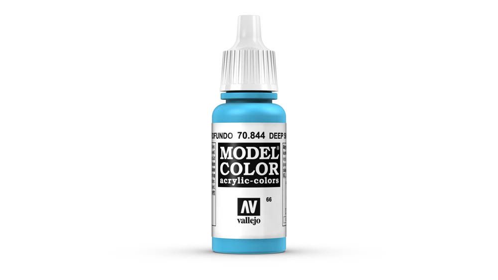 Vallejo - 70.844 Model Color Paint 17ml - Deep Sky Blue