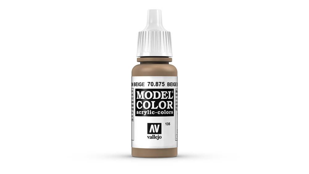 Vallejo - 70.875 Model Color Paint 17ml - Beige Brown