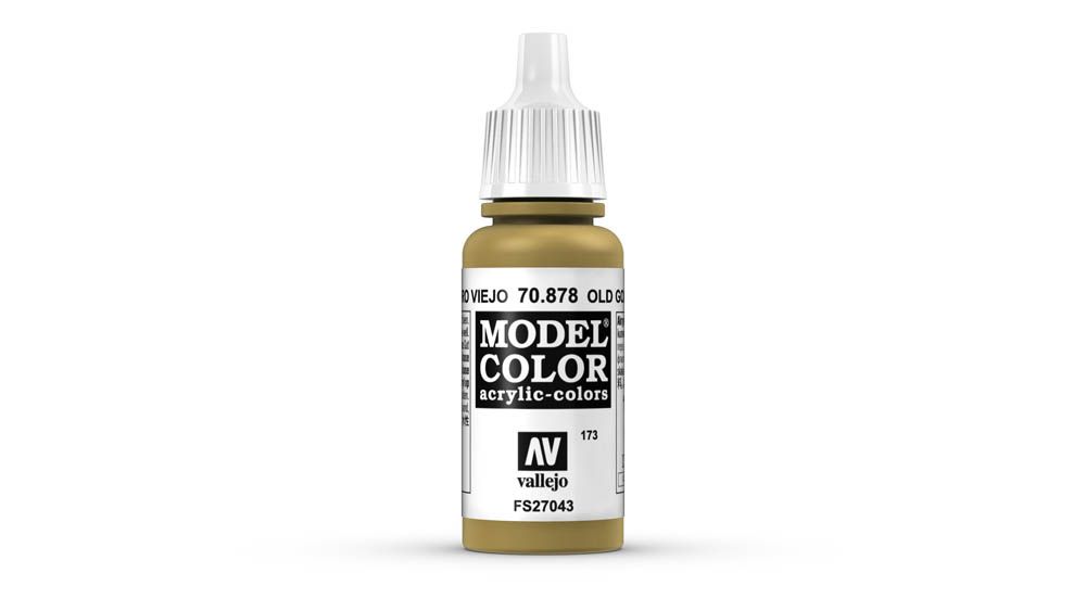Vallejo - 70.878 Model Color Paint 17ml - Old Gold