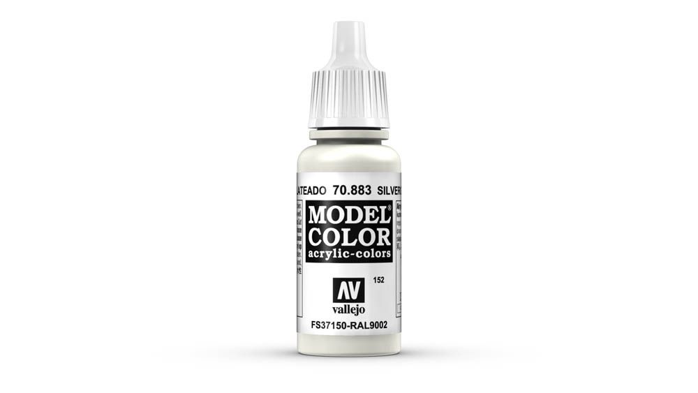 Vallejo - 70.883 Model Color Paint 17ml - Silver Grey